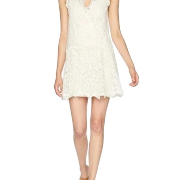 Free People Heart in Two Cream Ivory Lace Dress - Picture 11 of 11